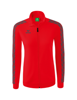 Essential Team Tracktop Jacke rot/slate grey 40