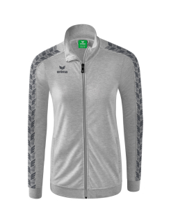 Essential Team Track Top Jacket light grey marl/slate grey 40