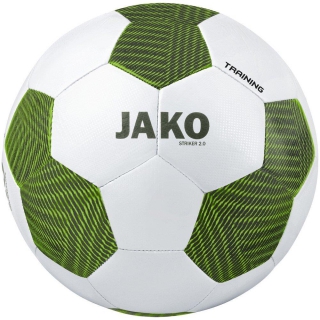 Trainingsball Striker 2.0 weiß/khaki/neongrün