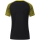 T-Shirt Performance schwarz/soft yellow