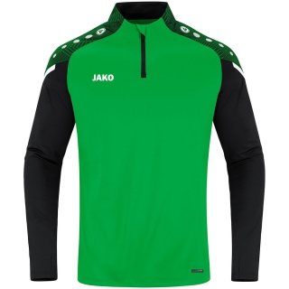 Ziptop Performance soft green/schwarz