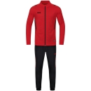 Trainingsanzug Polyester Challenge  rot/schwarz