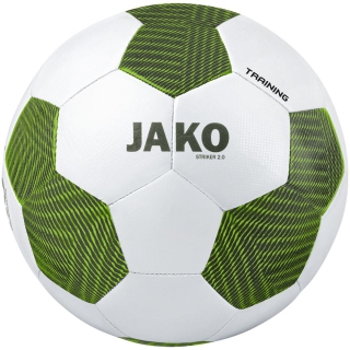Trainingsball Striker 2.0 weiß/khaki/neongrün 3
