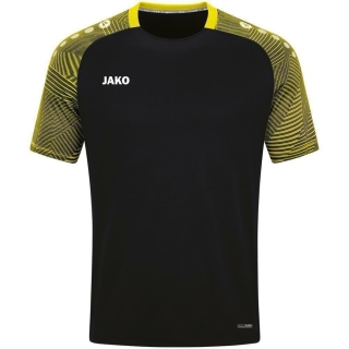 T-Shirt Performance schwarz/soft yellow XXL