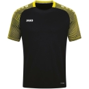 T-Shirt Performance schwarz/soft yellow XXL