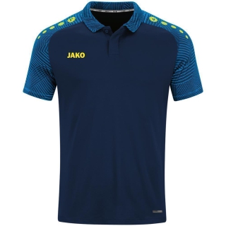 Polo Performance marine/JAKO blau L