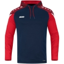Kapuzensweat Performance marine/rot 4XL