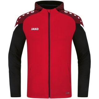 Hooded jacket Performance red/black 4XL