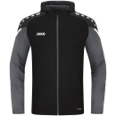 Hooded jacket Performance black/anthra light 152