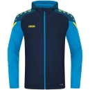 Hooded jacket Performance seablue/JAKO blue 164