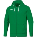 Kapuzenjacke Base sportgrün 128