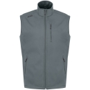 Softshell vest Premium stone grey M