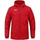 Coachjacke Team mit Kapuze rot L