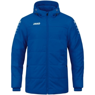 Coachjacke Team mit Kapuze royal 128