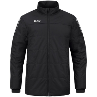 Coachjacke Team schwarz 128