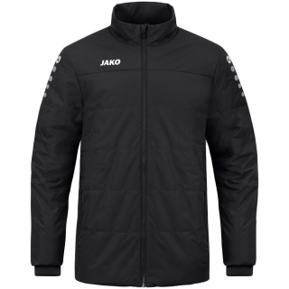 Coachjacke Team schwarz 140