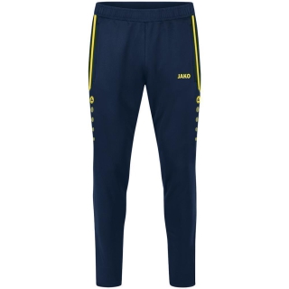 Training trousers Allround seablue/neon yellow L