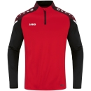 Zip top Performance red/black L