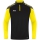 Zip top Performance black/soft yellow L