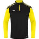 Zip top Performance black/soft yellow M