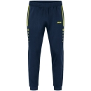 Polyester trousers Allround seablue/neon yellow S