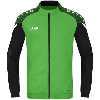 Polyester jacket Performance soft green/black 116