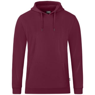 Kapuzensweat Organic maroon