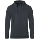 Hooded sweater Organic anthracite