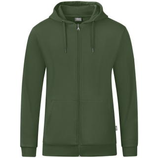 Kapuzenjacke Organic oliv