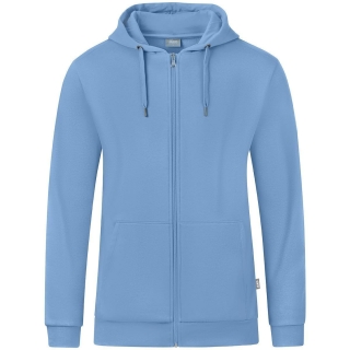 Kapuzenjacke Organic eisblau