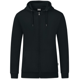 Kapuzenjacke Organic schwarz
