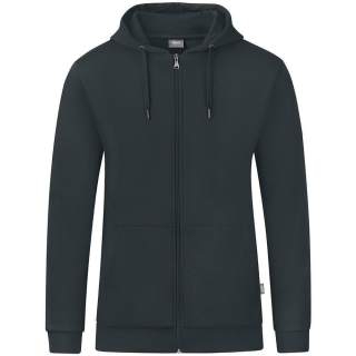 Kapuzenjacke Organic anthrazit