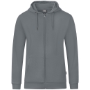 Hooded jacket Organic stone grey