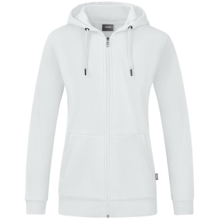 Kapuzenjacke Organic  weiß 34