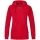 Hooded jacket Organic red 40