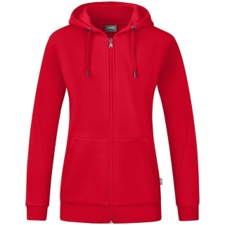 Kapuzenjacke Organic  rot 5XL