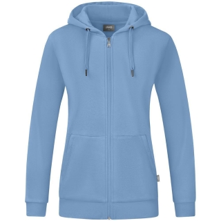 Kapuzenjacke Organic  eisblau L