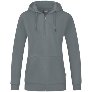 Kapuzenjacke Organic  steingrau 4XL