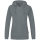 Kapuzenjacke Organic  steingrau S