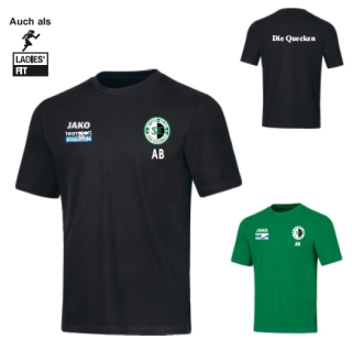 T-Shirt "Quecken" S grün