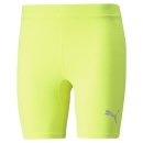 LIGA Baselayer Short Tight Yellow Alert