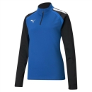 teamLIGA Damen-Ziptop Electric Blue Lemonade-Puma Black