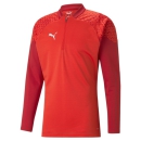 teamCUP Training 1/4 Zip Top PUMA Red
