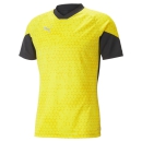 teamCUP Trainingsshirt Cyber Yellow-PUMA Black