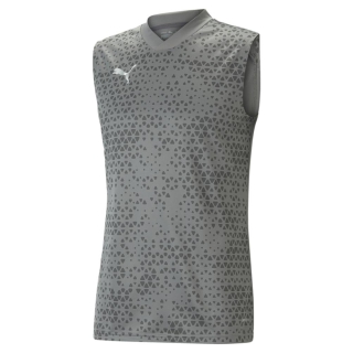 teamCUP Trainingsshirt SL Flat Medium Gray