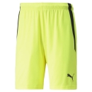 teamLIGA Short Yellow Alert-Puma Black