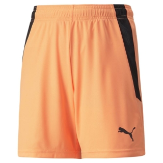 teamLIGA Short Junior Neon Citrus-Puma Black