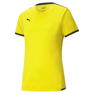 teamLIGA Damen-Trikot Cyber Yellow-Puma Black