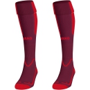Socks Lazio dark maroon/sport red