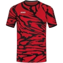 Jersey Animal S/S sport red/black 152